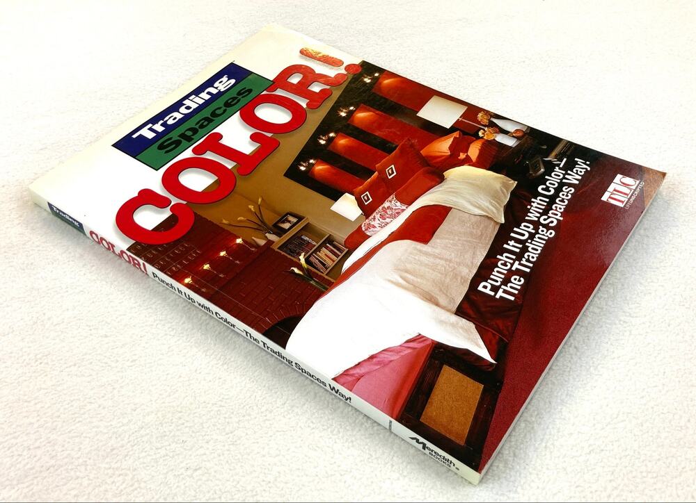 Trading Spaces Color TLC Home Decorating Design Book ISBN 9780696217265 Vintage
